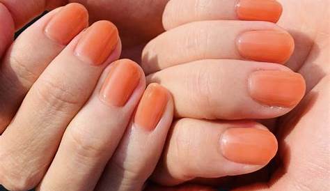 ビタミンカラー オレンジ ネイル 春色は“透け感”を重視！【大人の女の春色図鑑】 ファッション誌Marisol マリソル 40代をもっとキレイに。女
