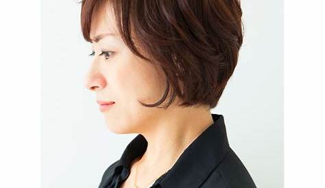 6 ミセス ヘアスタイル ひし形ボブ hairstyle mellimihani