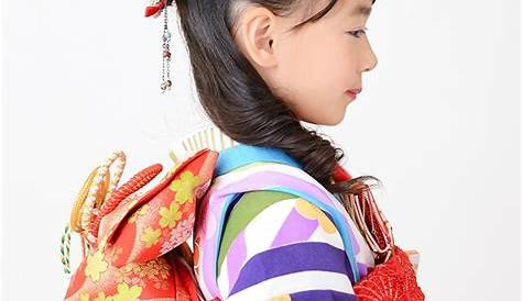 七五三 髪型 7 歳 ロング のの。日本髪のやり方やボブやで簡単にできるヘアアレンジ｜子育て情報メディア「KIDSNA STYLE」