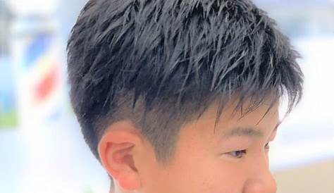 丸顔の男子：中学生髪型 ベストオブ 中学生 男子 髪型 ワックスなし 無料のヘアスタイル