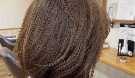 【40代】伸ばし中でもイケてる髪型☆ 静岡県富士市の美容室Hygge・浜子真穂
