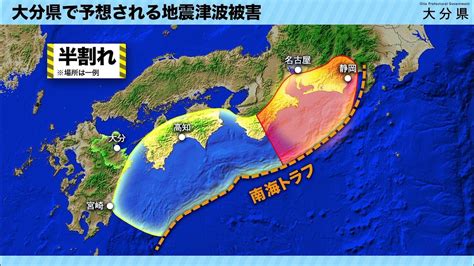南海トラフ地震 予測 最新 津波