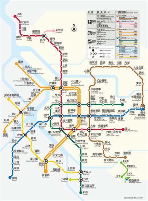 台北捷運圖2022
