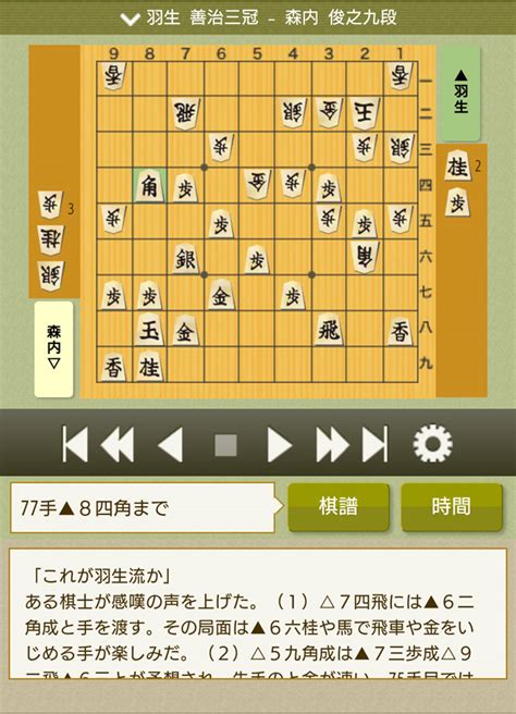 名人戦 将棋 速報 棋譜