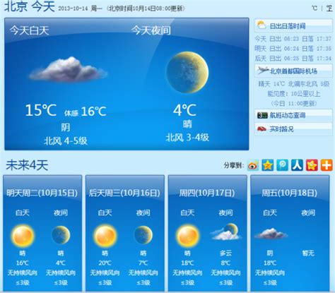 天气预报30天查询北京
