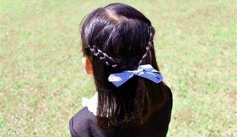 小学校入学式の女の子髪型 卒園式＆入学式に簡単ヘアアレンジ8選。ちょっとおめかしで写真映えも ぎゅってWeb