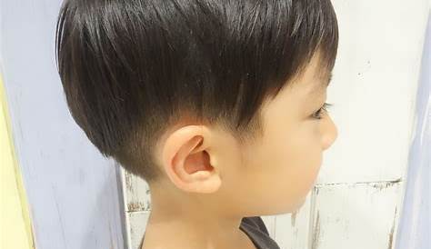 小学生 男子 髪型 ツーブロック 切り方 STYLE『の前下がりマッシュスタイル』 鳥取市の美容室ステラ『STELLA PREMIUM HAIR』