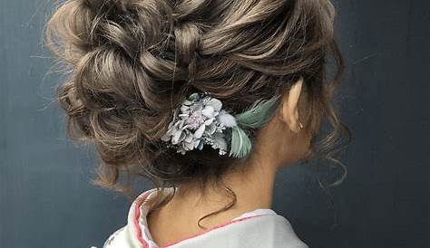 成人 式 の 髪型 編み込み ヘアで見つけた流行りヘアアレンジ特集 Marry マリー ヘアスタイル