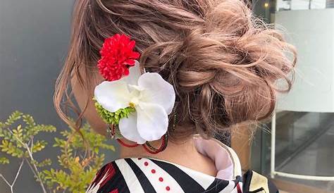 美しい 成人 式 髪型 派手 アゲハ トレンディなヘアスタイル
