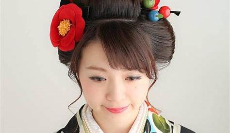 大人の日本髪💕 成人式 成人式ヘア 日本髪 新日本髪 女子 つばき 振袖 ヘアースタジオカワムラ 美容師 成人式