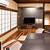 日本の伝統と現代が融合する、モダンな和室リビングのインテリアデザインアイデア