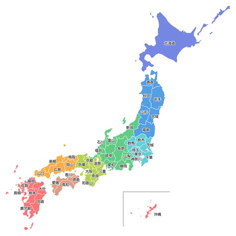 日本地図 無料