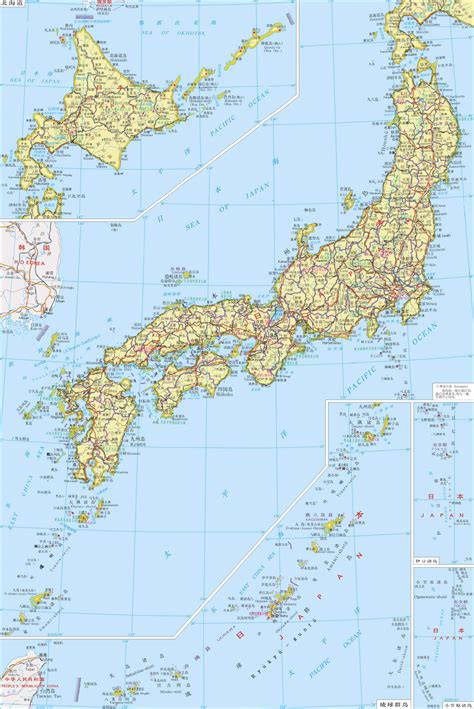 日本地图高清中文版历史