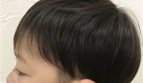 STYLE『小学生の前下がりマッシュツーブロックスタイル』 鳥取市の美容室ステラ『STELLA PREMIUM HAIR』