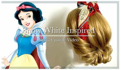 白雪姫風のロング髪型 プリンセス風ヘアの作り方8選。白雪姫、シンデレラなどハロウィーンに 白雪姫 髪型 プリンセス ハロウィン 白雪姫