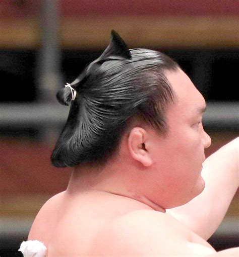 相撲力士の髪型