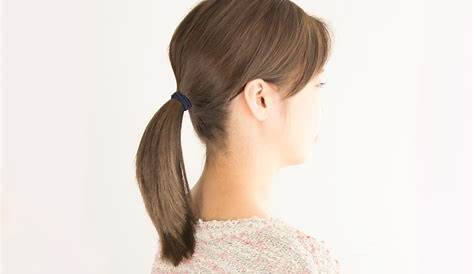 簡単な髪の結び方女の子 ロイヤリティフリー 小学生 女の子 髪型 結び方 トレンディなヘアスタイル