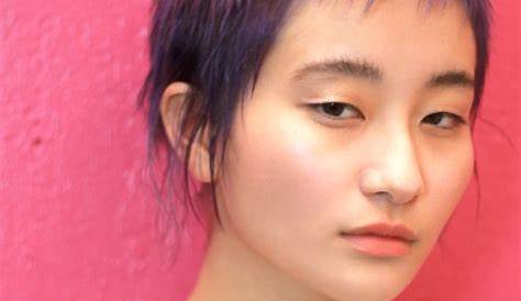 紫 ショート 髪型 きゃりー＆Fukaseのの髪色をマネしたい！私もできる色最新ヘアスタイル StylistD