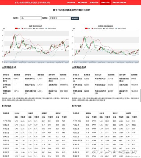 股票数据可视化系统