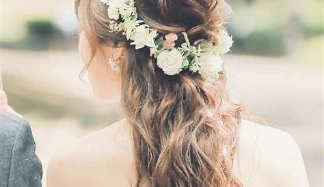花嫁 髪型 ロング カチューシャ プレの結婚式（ウェディング）メディアmarryマリーはInstagramを利用しています「＊ 髪の毛のうえに、 お花がたくさん咲いている