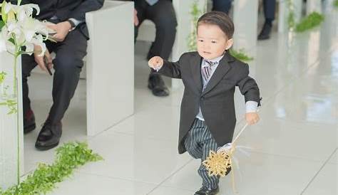 赤ちゃん 結婚式 髪型 男の子 服装
