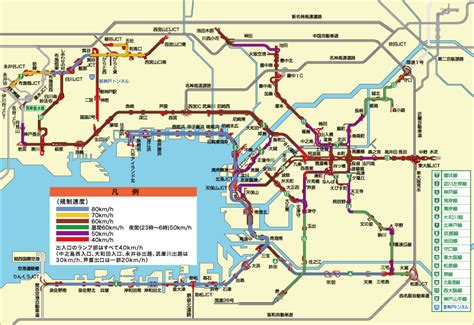 阪神高速 路線図