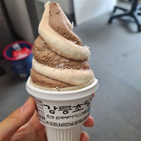 강릉 초당 순두부 아이스크림