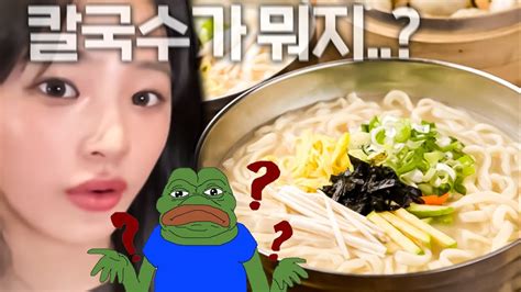 뉴진스 민지 칼국수 디시