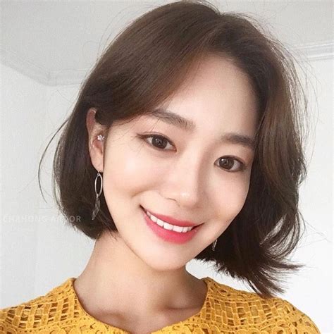 단발머리 얼굴형