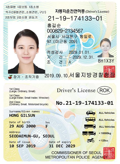 미국 운전면허증 한국에서 사용