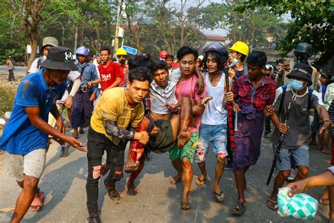 미얀마 현재 상황 해외 반응