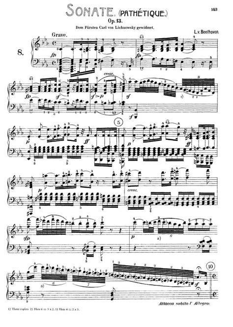 베토벤 피아노 소나타 8번 비창 1악장