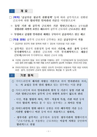 부산광역시 공무직 및 기간제노동자 인사관리 규정