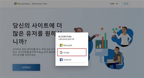 빙 웹마스터도구 검색어 분석