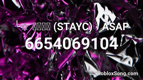 스테이씨 (STAYC) - ASAP Roblox ID