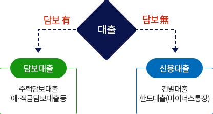 신용대출은 담보가 없으면 빌릴수 없다