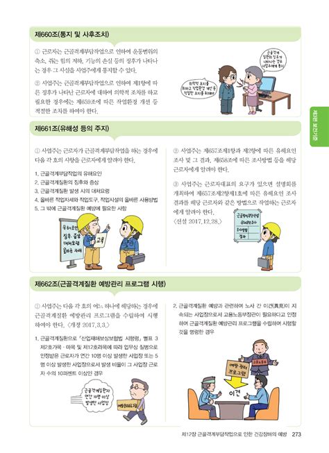 유해요인조사 방법 근로자 면담