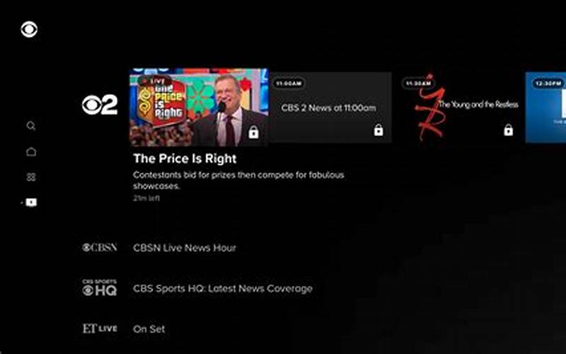 📊 Cbs Streaming App Complete Information Table 📊