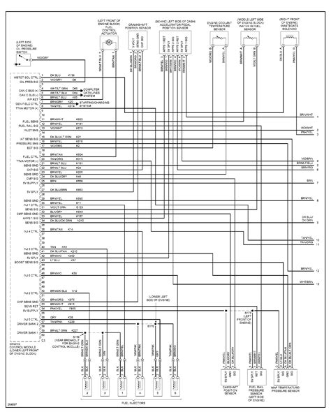 Deciphering Wiring Layouts 07 Dodge Ram