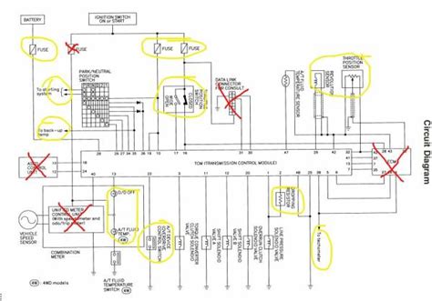 Identifying Wiring Connections in the Diagram