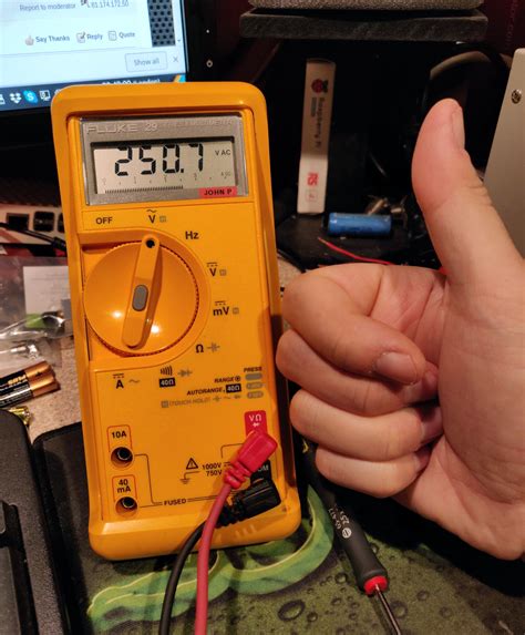 Setting Up the Multimeter for Voltage Measurements