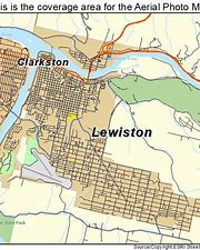 Lewiston Idaho Map