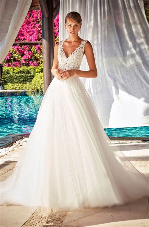 Brautkleid mit Spitze