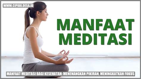 Manfaat Meditasi 6