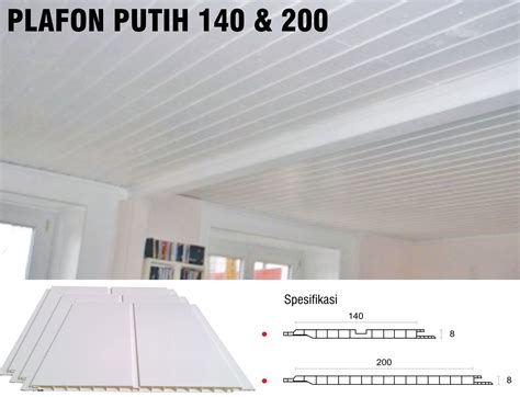 Plafon UPVC Polos