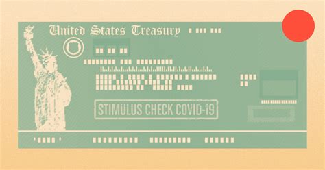 Image of a person receiving a stimulus check