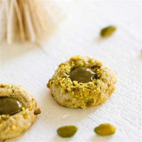 Variations de biscuits à la pistache