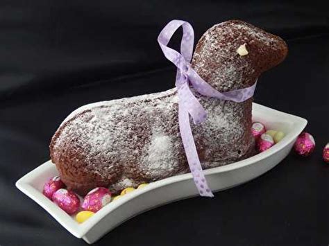 Agneau pascal en chocolat