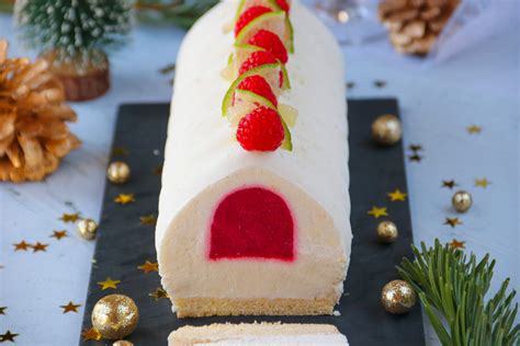 Une bûche glacée classique