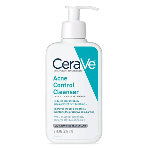 Foaming facial cleanser for oily skin
